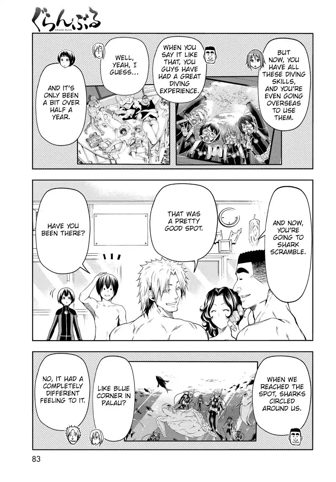 Grand Blue Chapter 80.1