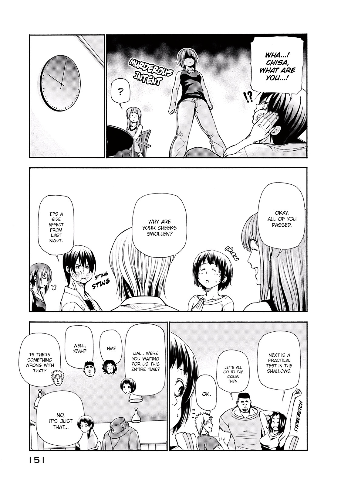 Grand Blue vol.4 ch.17