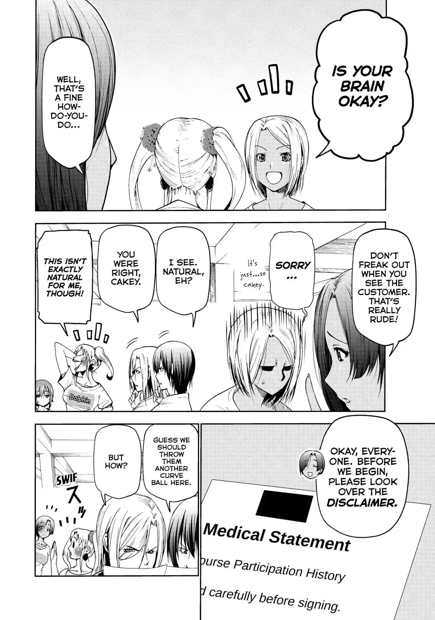 Grand Blue Vol.TBD Chapter 51: