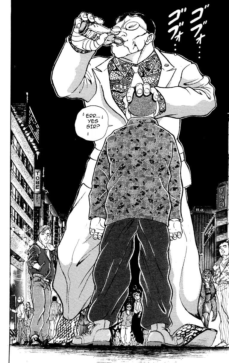 Grappler Baki Vol. 18 Ch. 159 Bite Marks