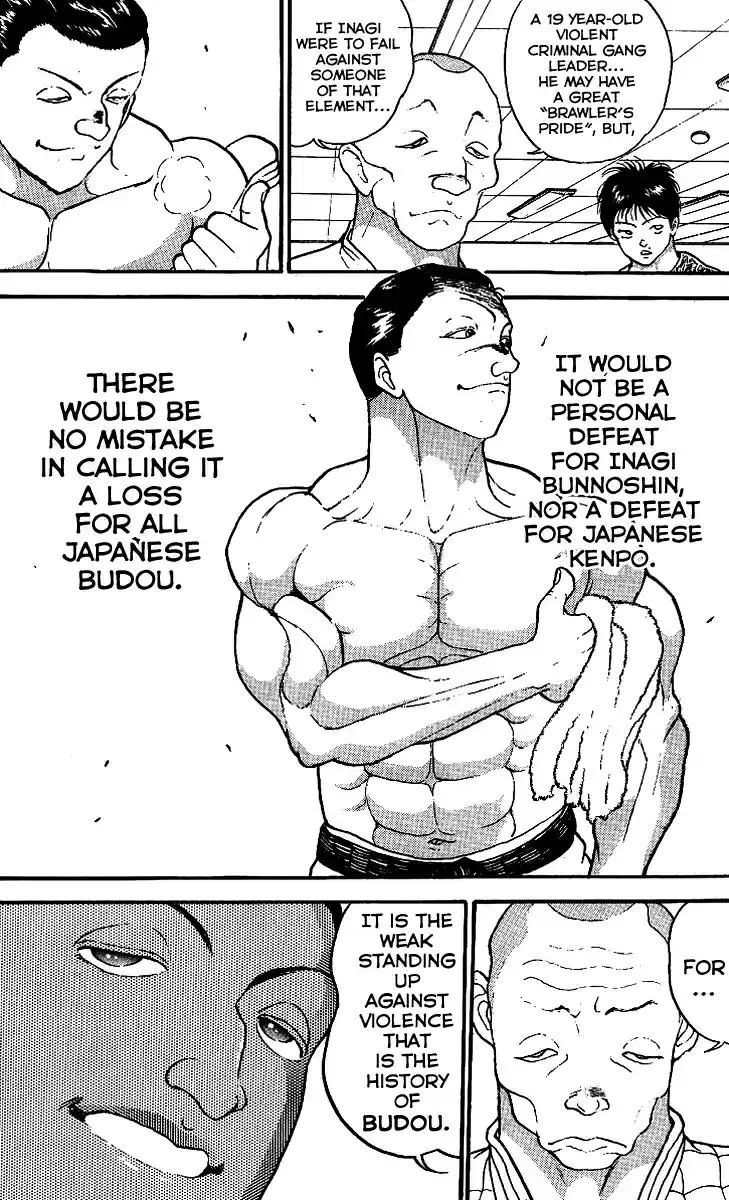 Grappler Baki Vol. 23 Ch. 199 The Power of Tradition is Limitless!!