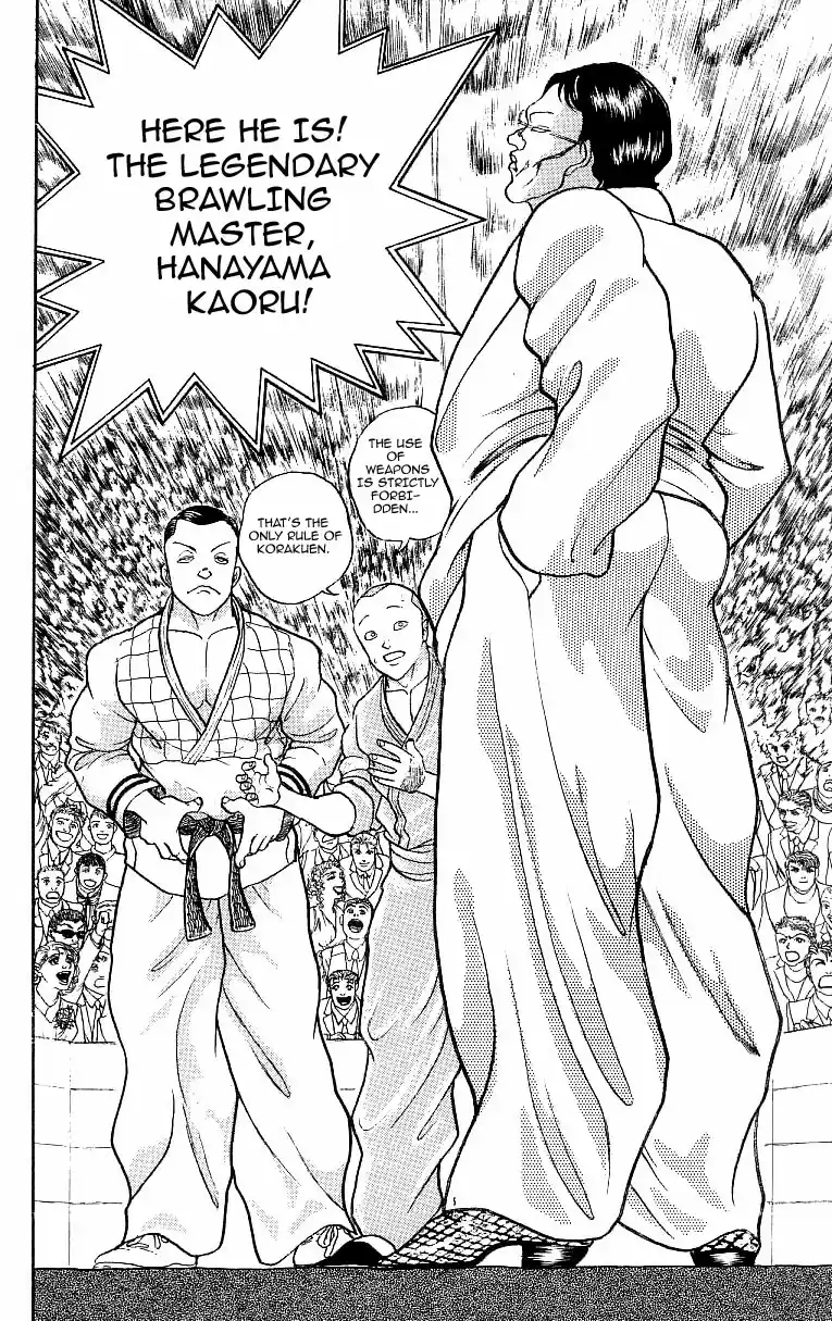 Grappler Baki Vol. 23 Ch. 200 What's better!? Martial arts or pure brawling!!?
