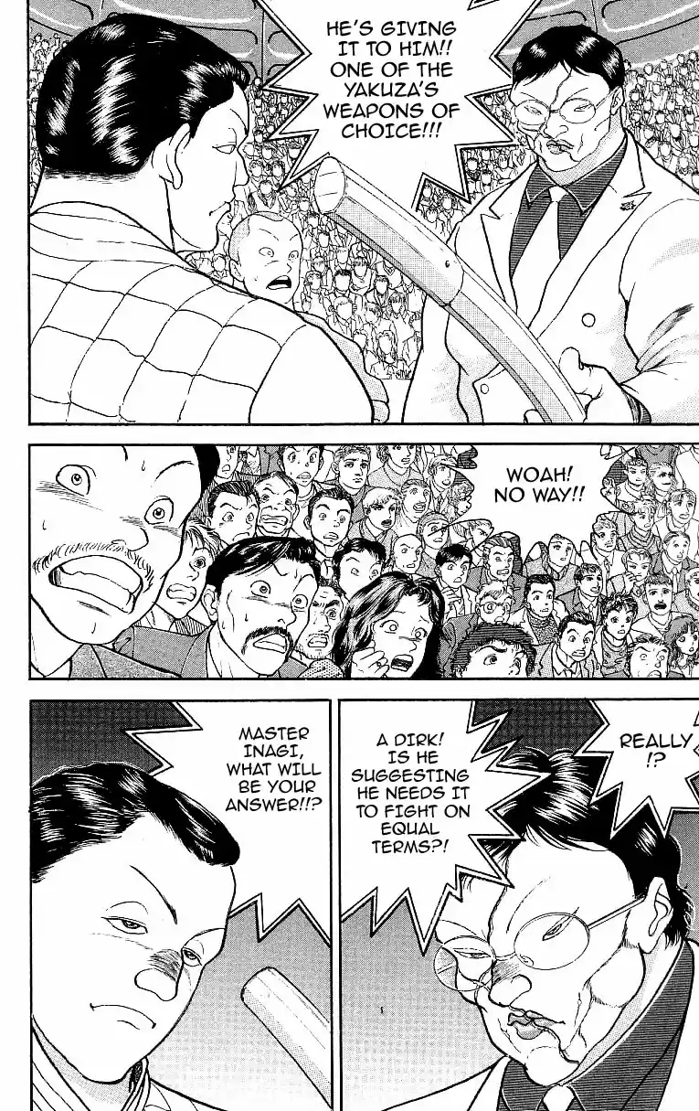 Grappler Baki Vol. 23 Ch. 200 What's better!? Martial arts or pure brawling!!?
