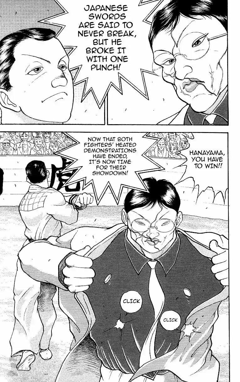 Grappler Baki Vol. 23 Ch. 200 What's better!? Martial arts or pure brawling!!?