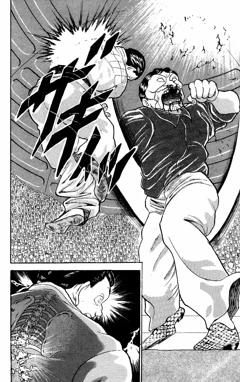 Grappler Baki Vol. 23 Ch. 200 What's better!? Martial arts or pure brawling!!?