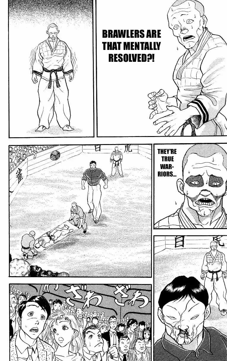 Grappler Baki Vol. 23 Ch. 201 once again, he became a martial artist