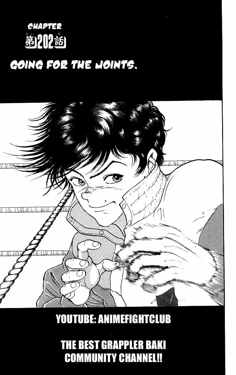 Grappler Baki Vol. 23 Ch. 202 Going for the joints!!
