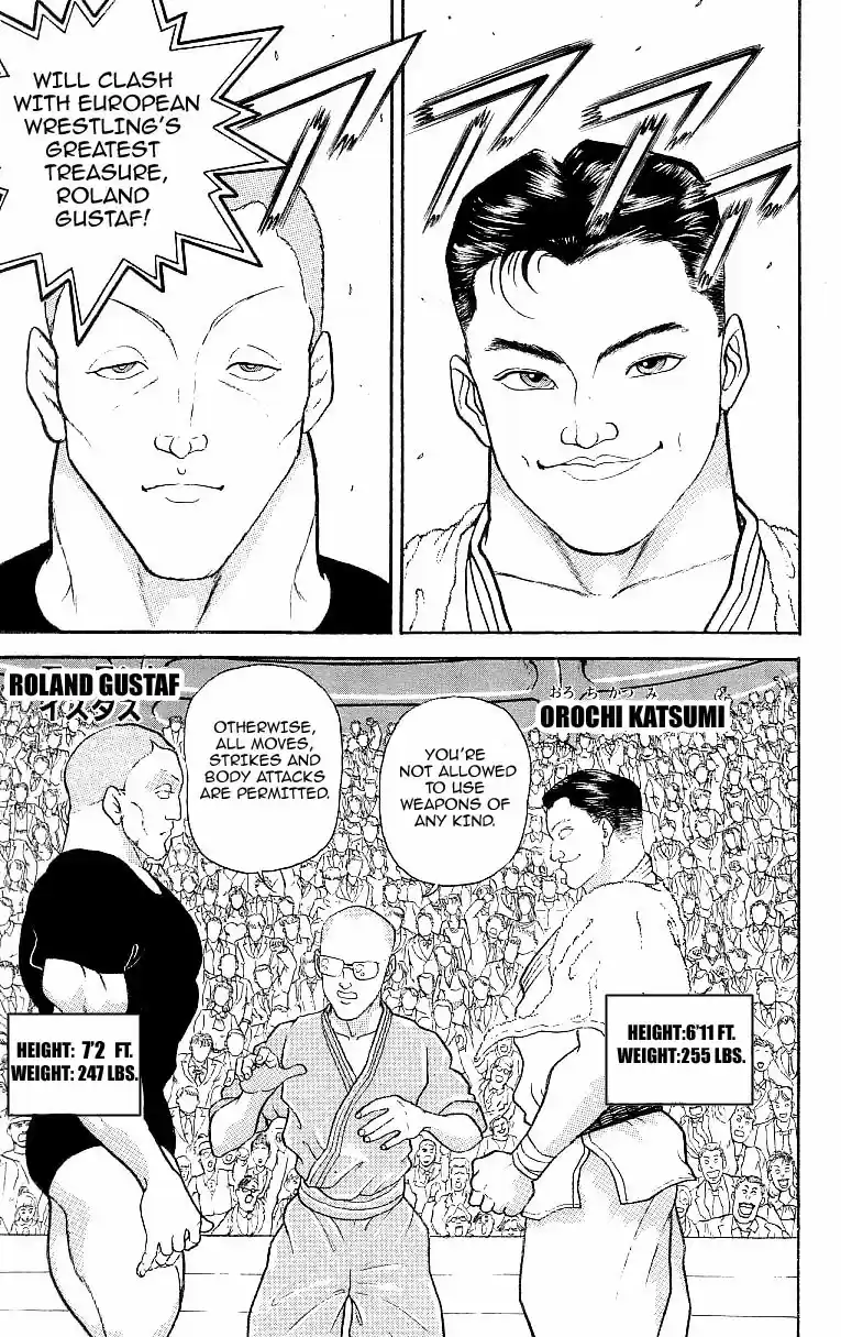 Grappler Baki Vol. 23 Ch. 202 Going for the joints!!