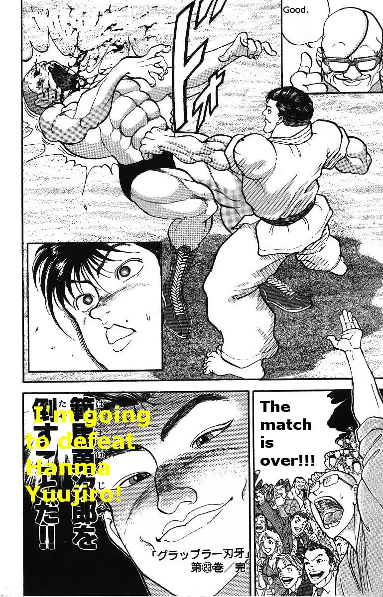 Grappler Baki Vol. 23 Ch. 205