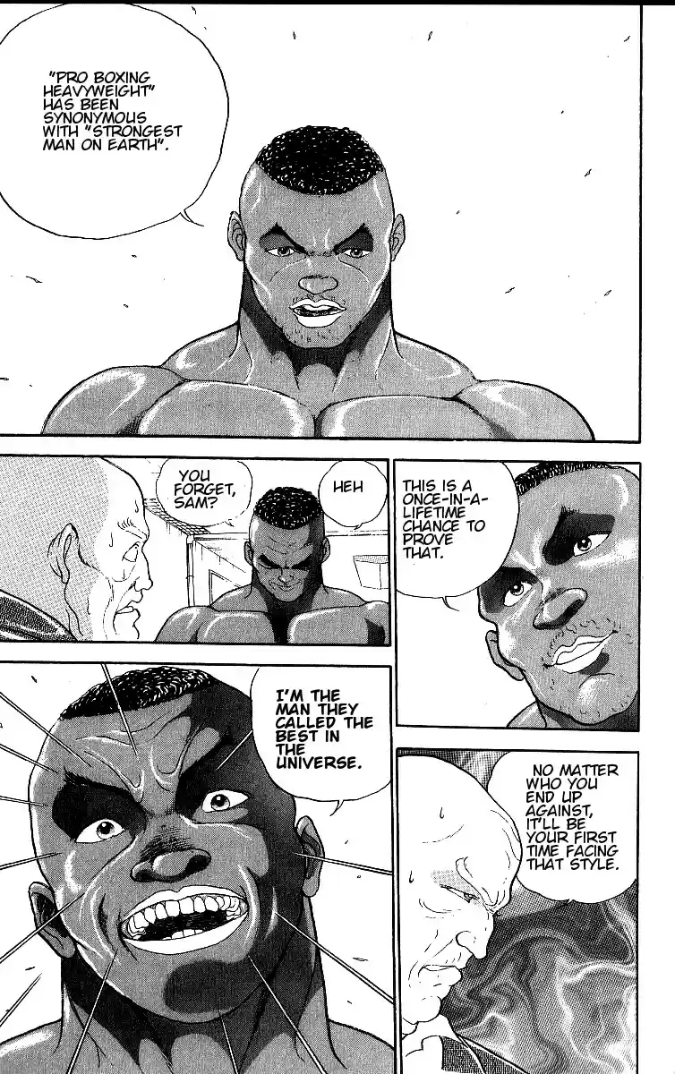 Grappler Baki Vol. 24 Ch. 206