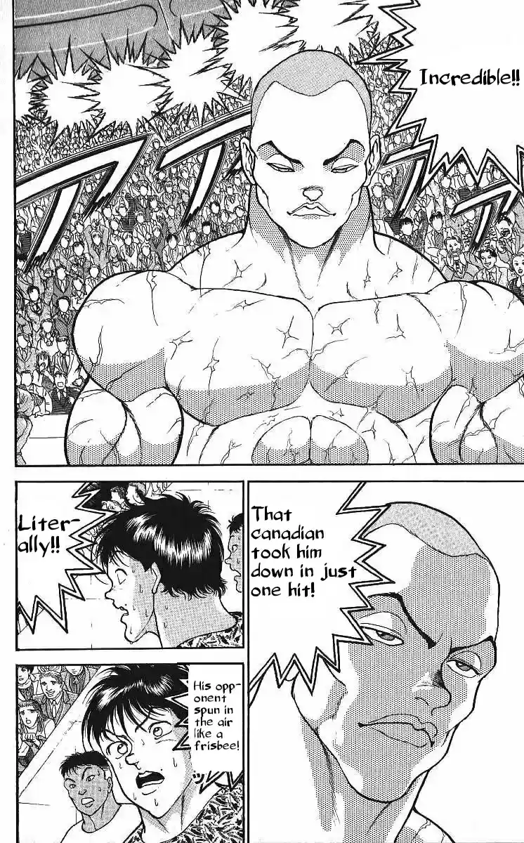 Grappler Baki Vol. 25 Ch. 215 The right to fight against the ogre.