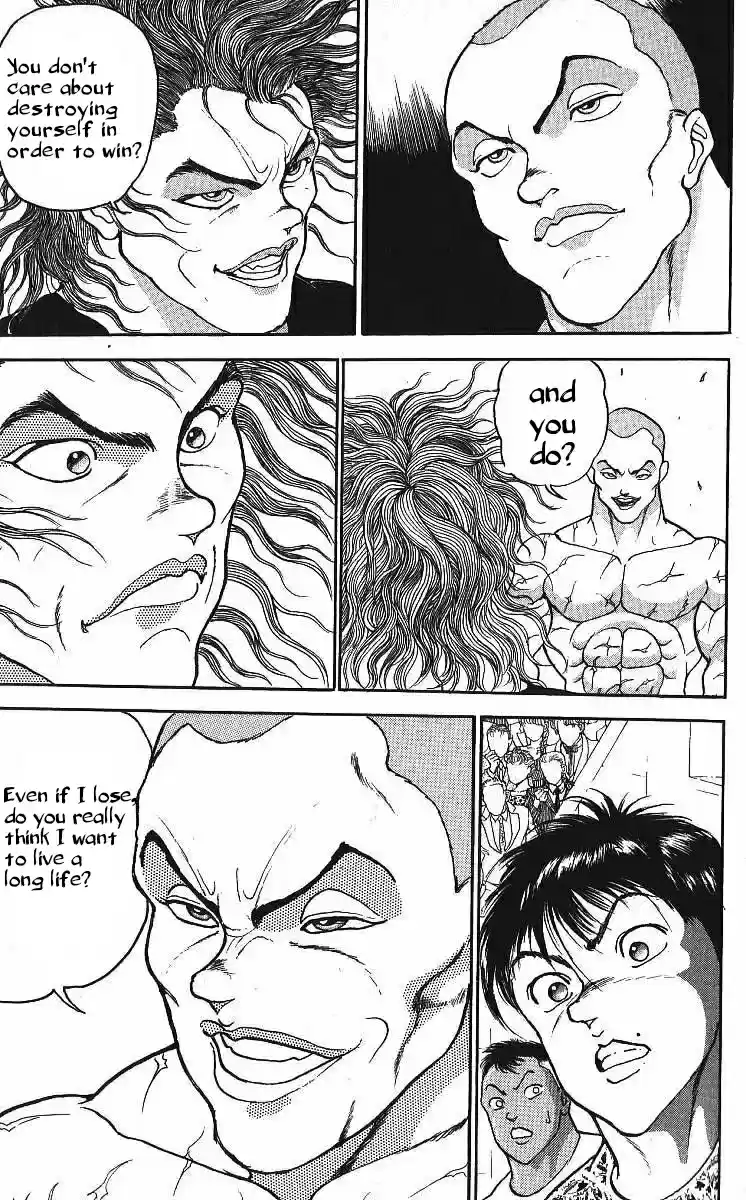 Grappler Baki Vol. 25 Ch. 215 The right to fight against the ogre.