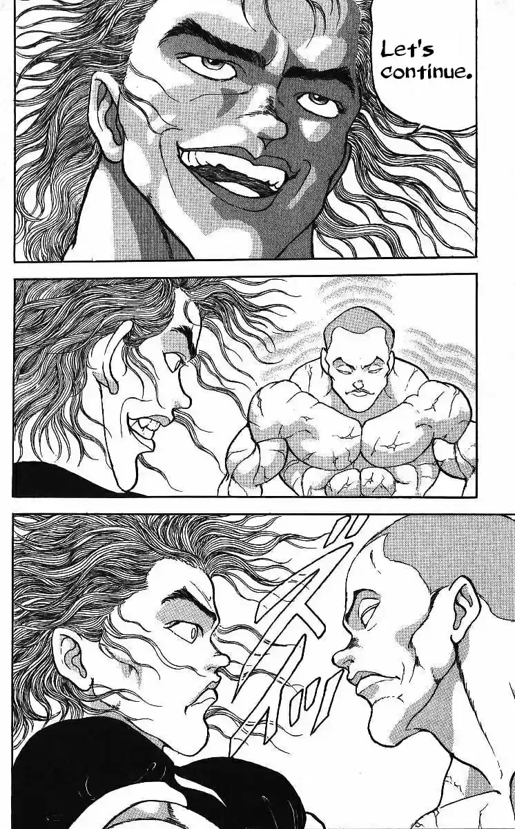 Grappler Baki Vol. 25 Ch. 215 The right to fight against the ogre.