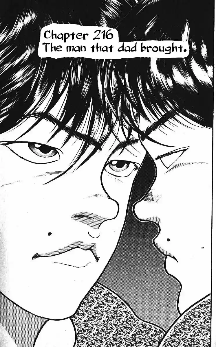 Grappler Baki Vol. 25 Ch. 216 The man that dad brought.