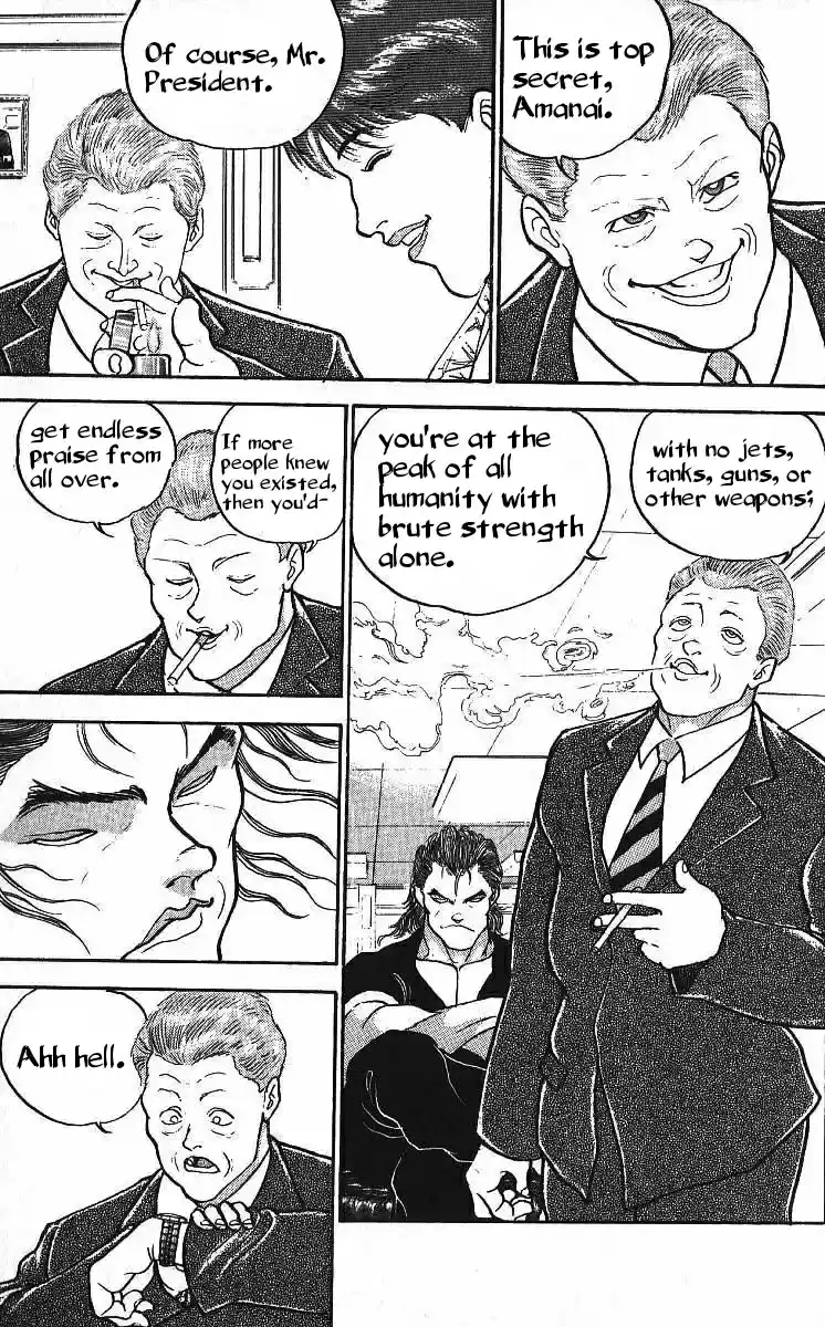 Grappler Baki Vol. 25 Ch. 216 The man that dad brought.