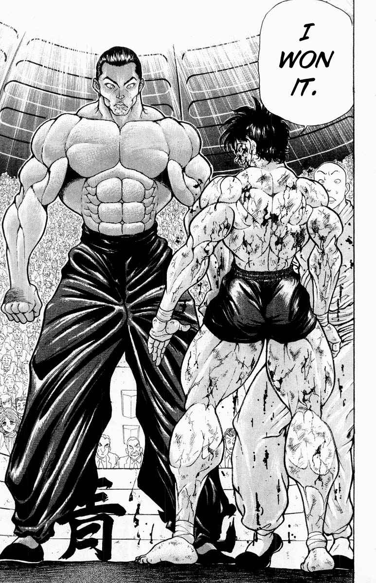 Grappler Baki Vol. 36 Ch. 318 I Won