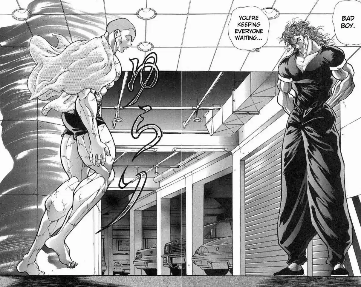 Grappler Baki Vol. 39 Ch. 339 Today Versus Today