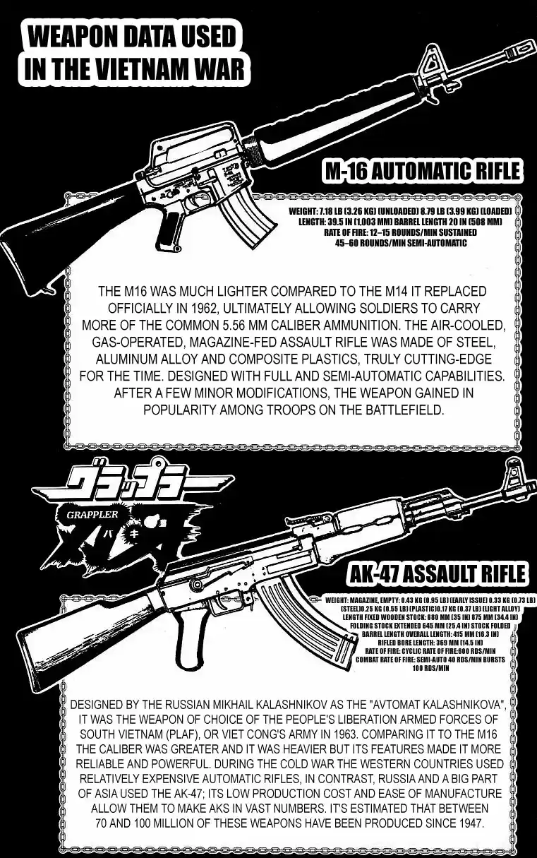 Grappler Baki Vol. 40 Ch. 350 The Vietnam Secret War (Part 4)