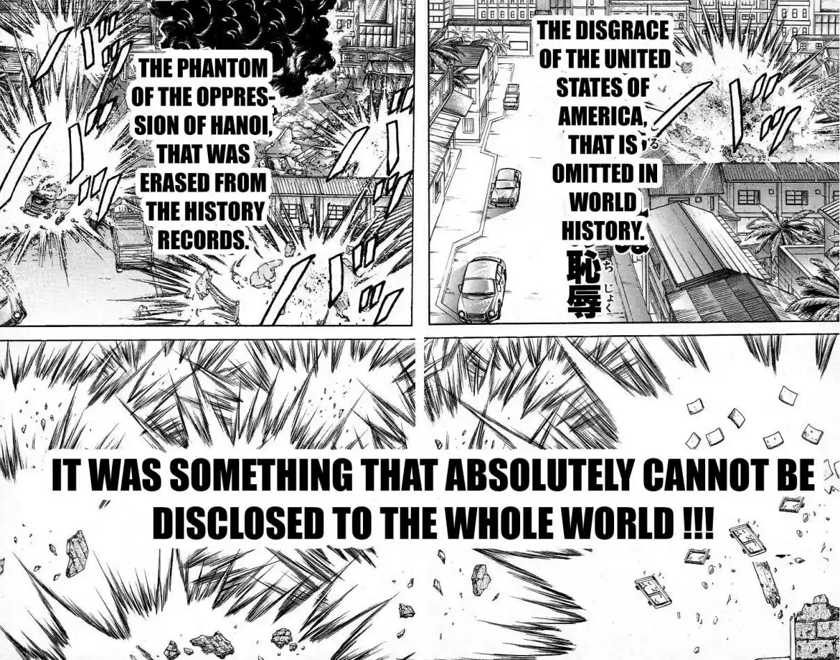 Grappler Baki Vol. 40 Ch. 350 The Vietnam Secret War (Part 4)