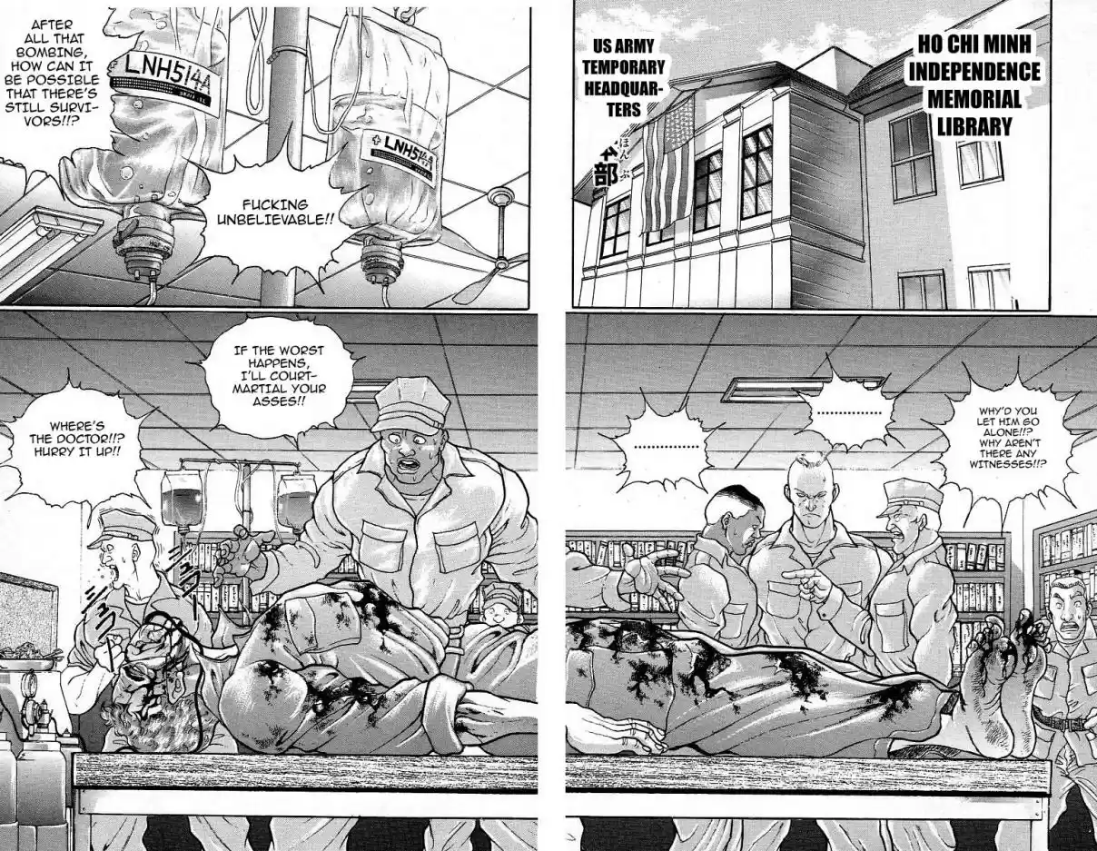 Grappler Baki Vol. 40 Ch. 350 The Vietnam Secret War (Part 4)