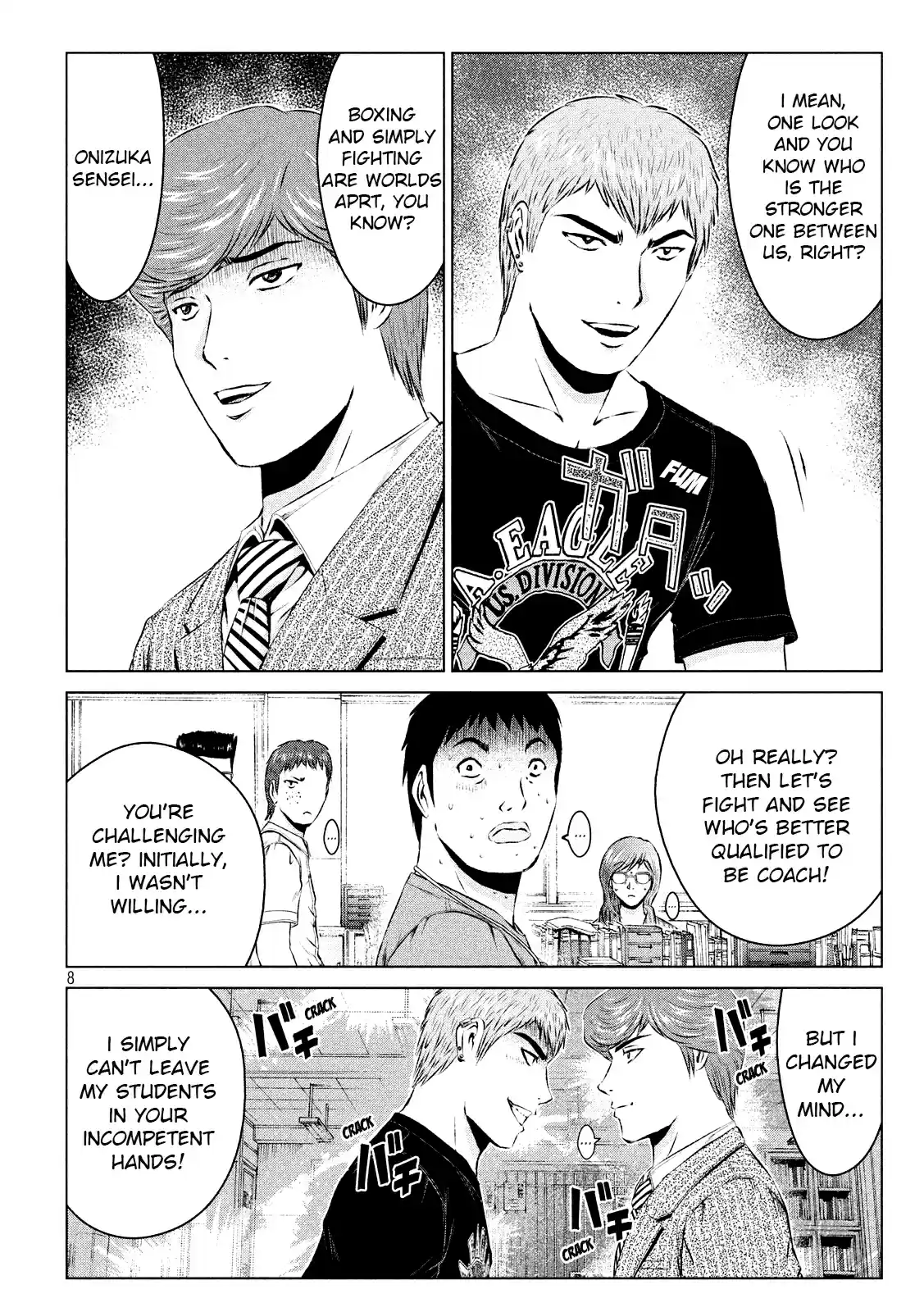 GTO Paradise Lost Ch. 103 A Head to Head Fight