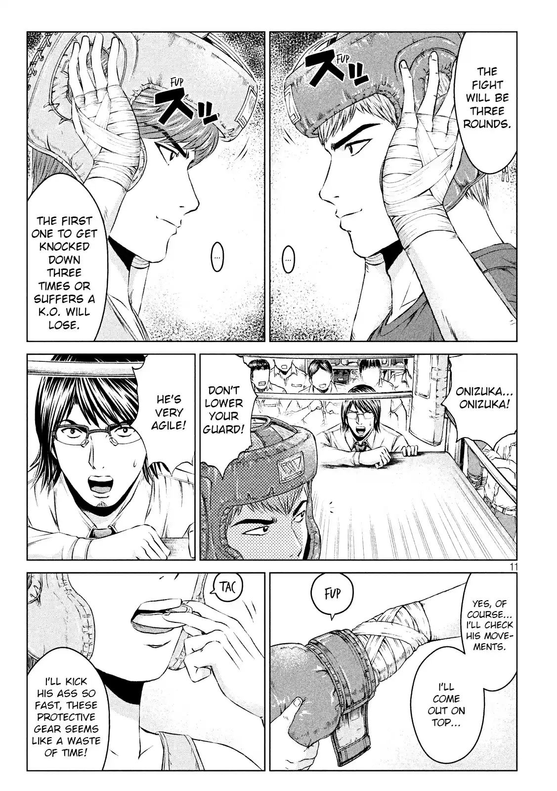 GTO Paradise Lost Ch. 103 A Head to Head Fight