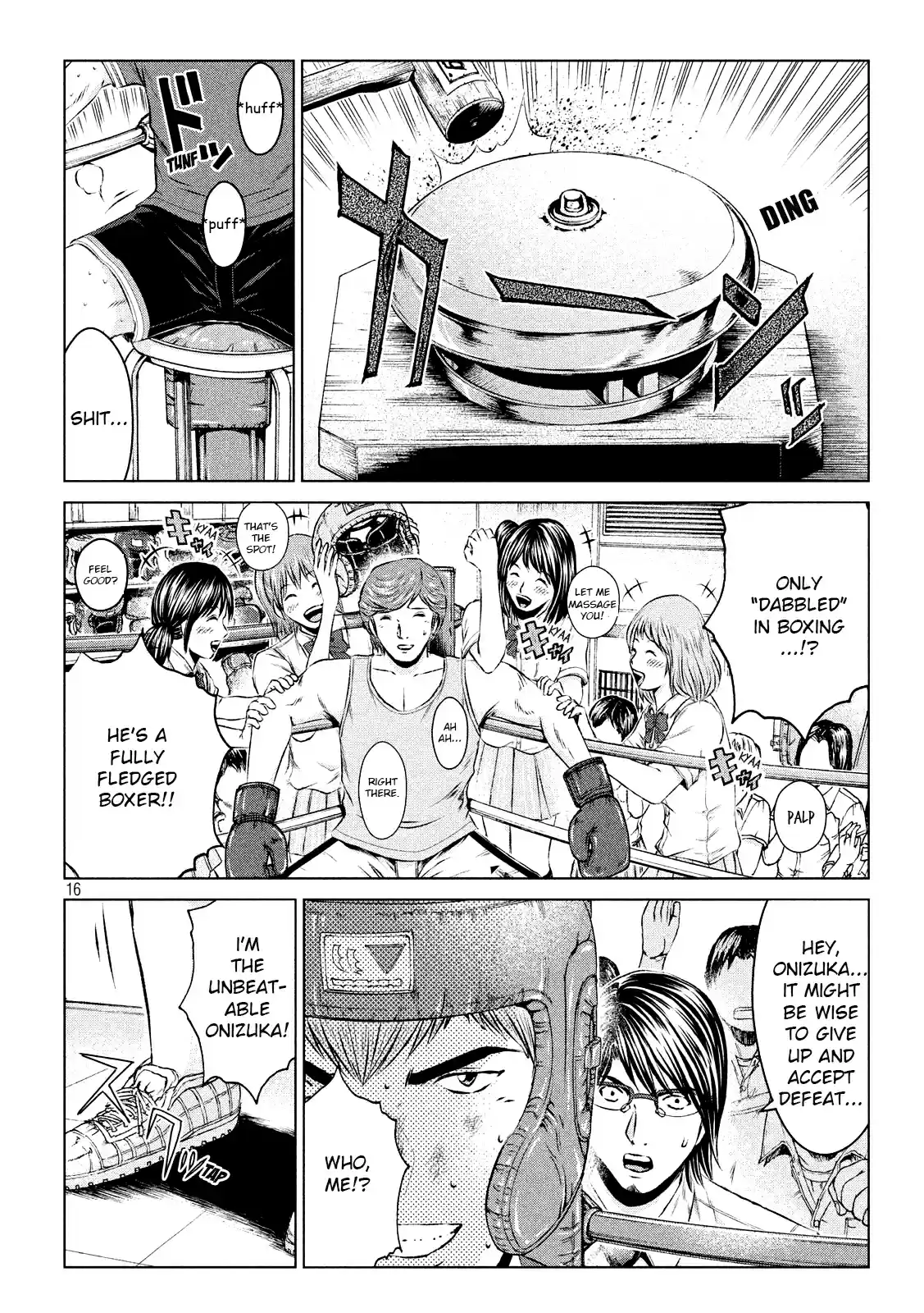 GTO Paradise Lost Ch. 103 A Head to Head Fight