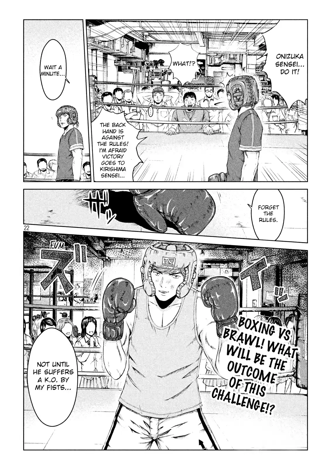 GTO Paradise Lost Ch. 103 A Head to Head Fight