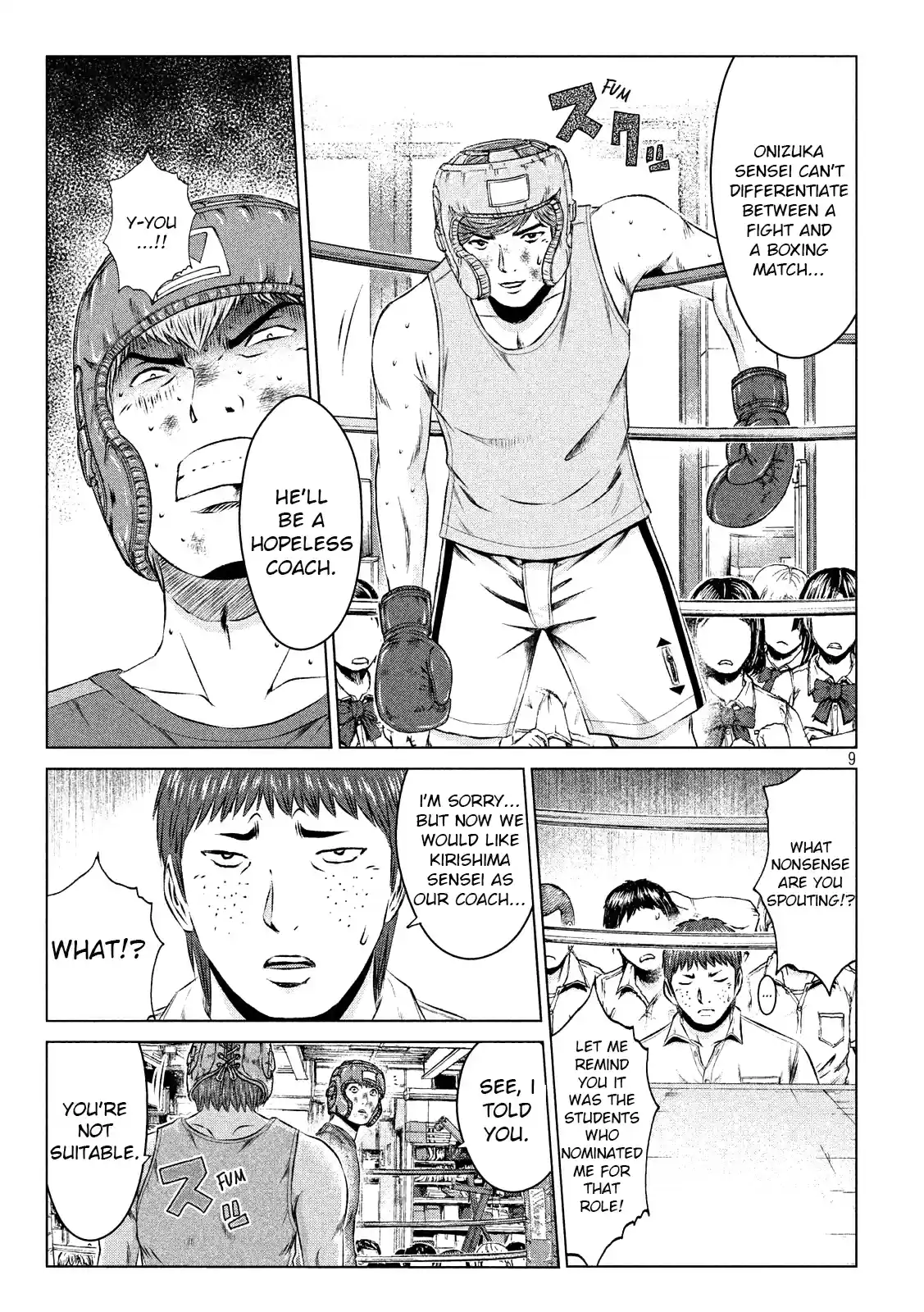 GTO Paradise Lost Ch. 104 Onizuka, Out!
