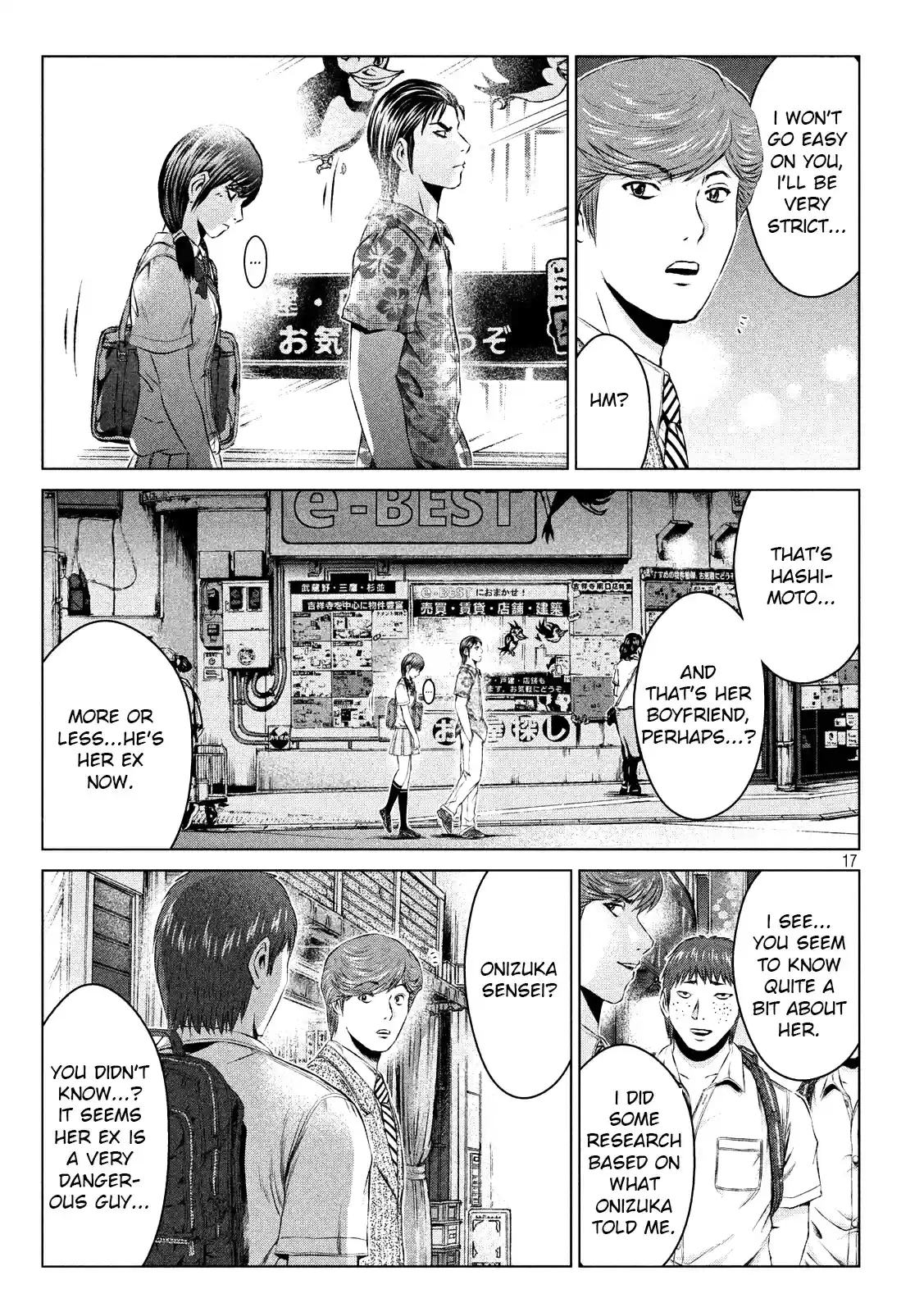 GTO Paradise Lost Ch. 104 Onizuka, Out!