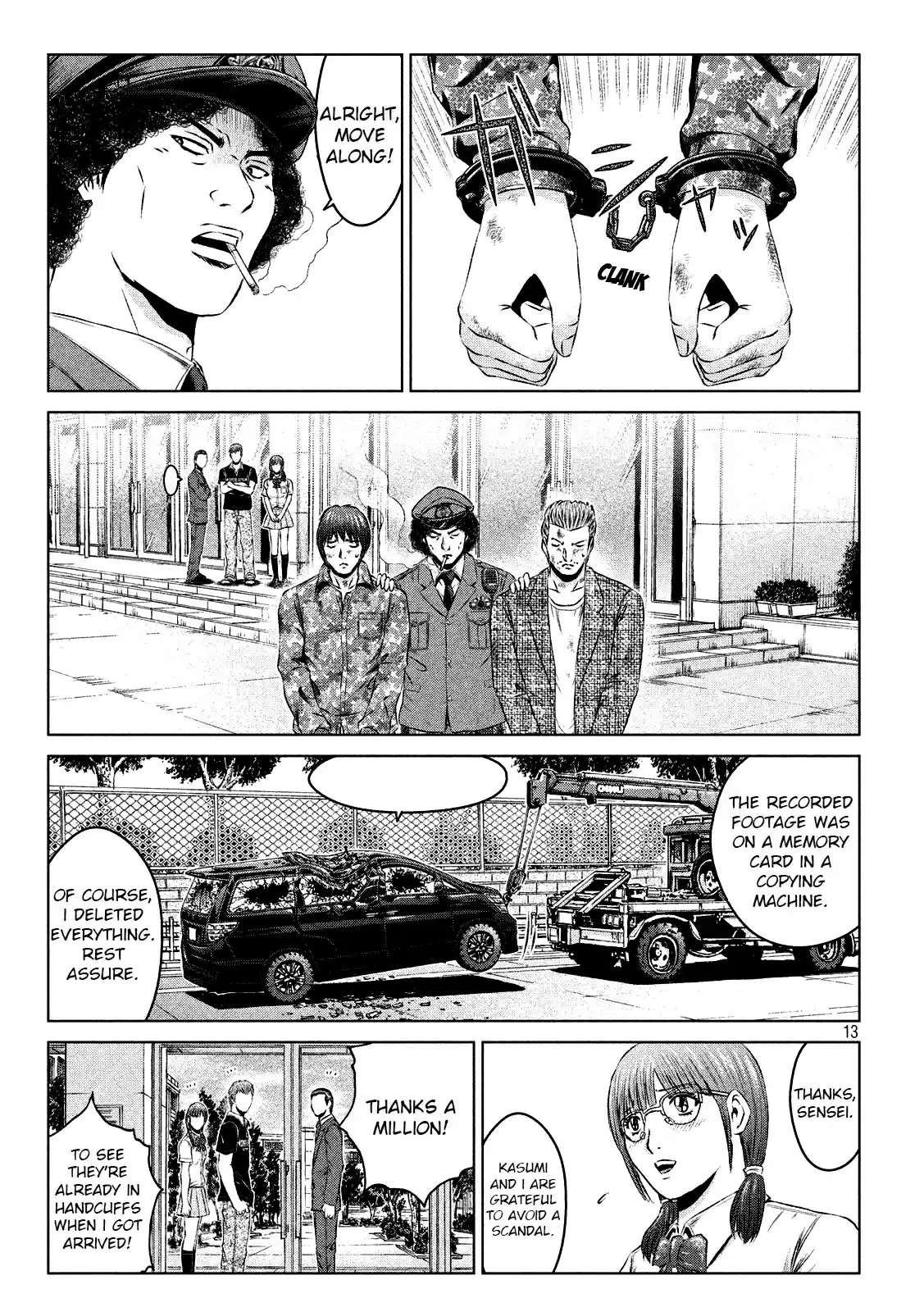 GTO Paradise Lost Ch. 110 NO MORE stolen shots