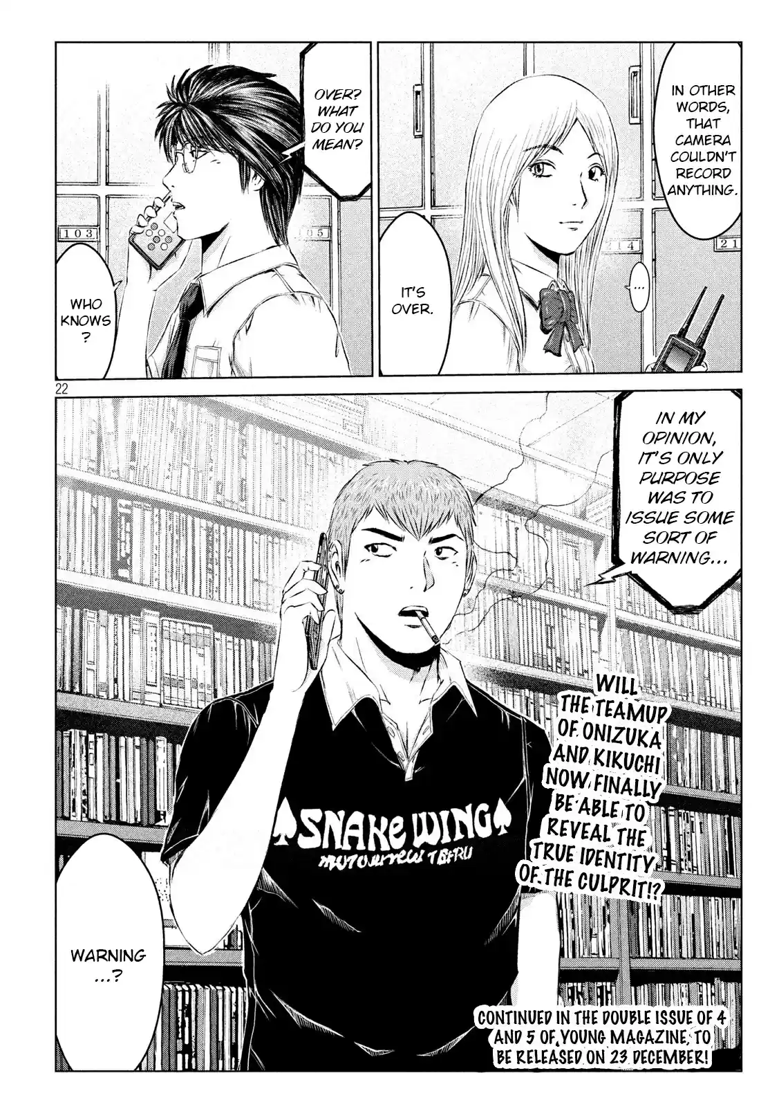 GTO Paradise Lost Ch. 111 The return of the nostalgic duo