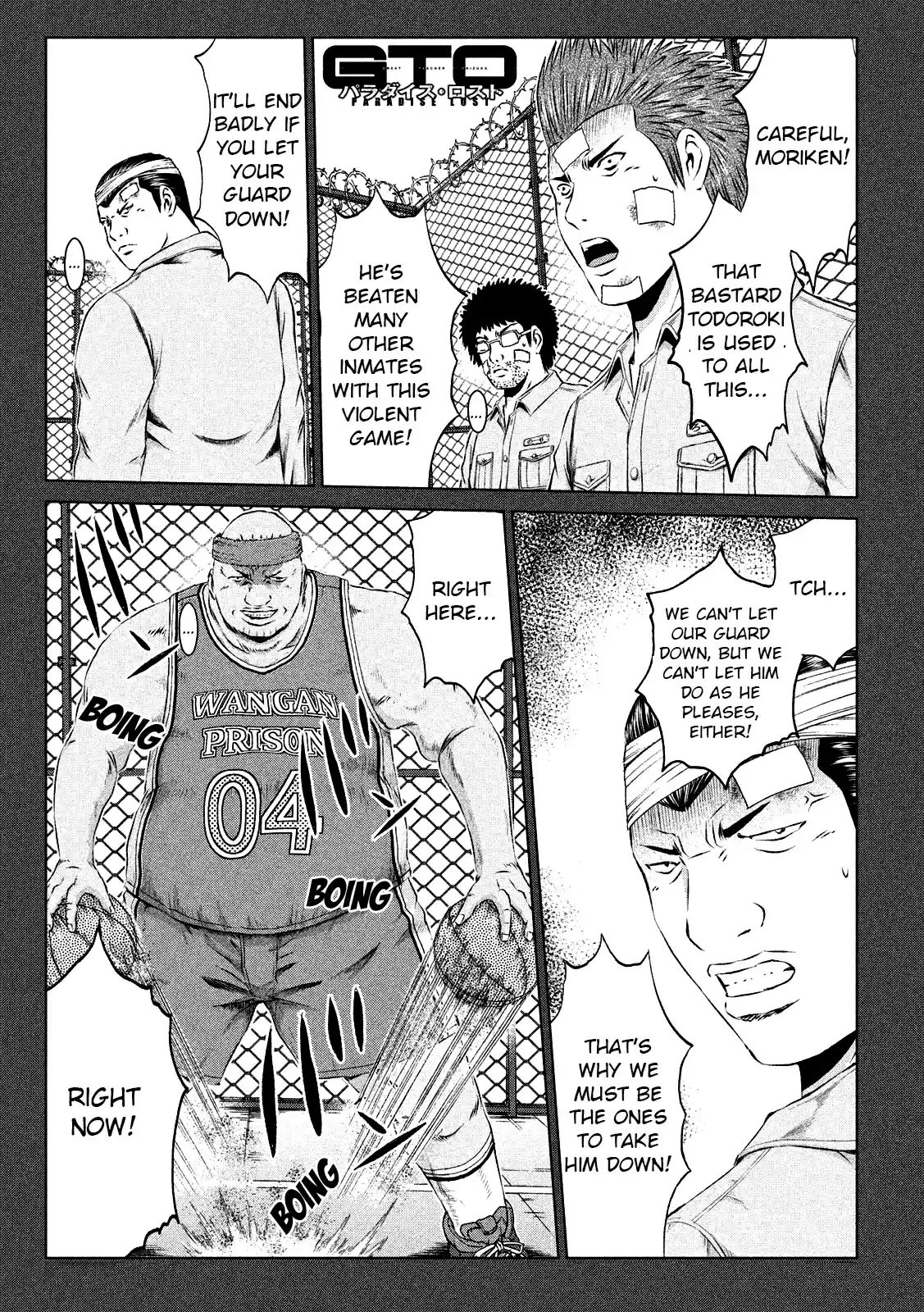GTO Paradise Lost Ch. 113 The decisive battle inside the walls
