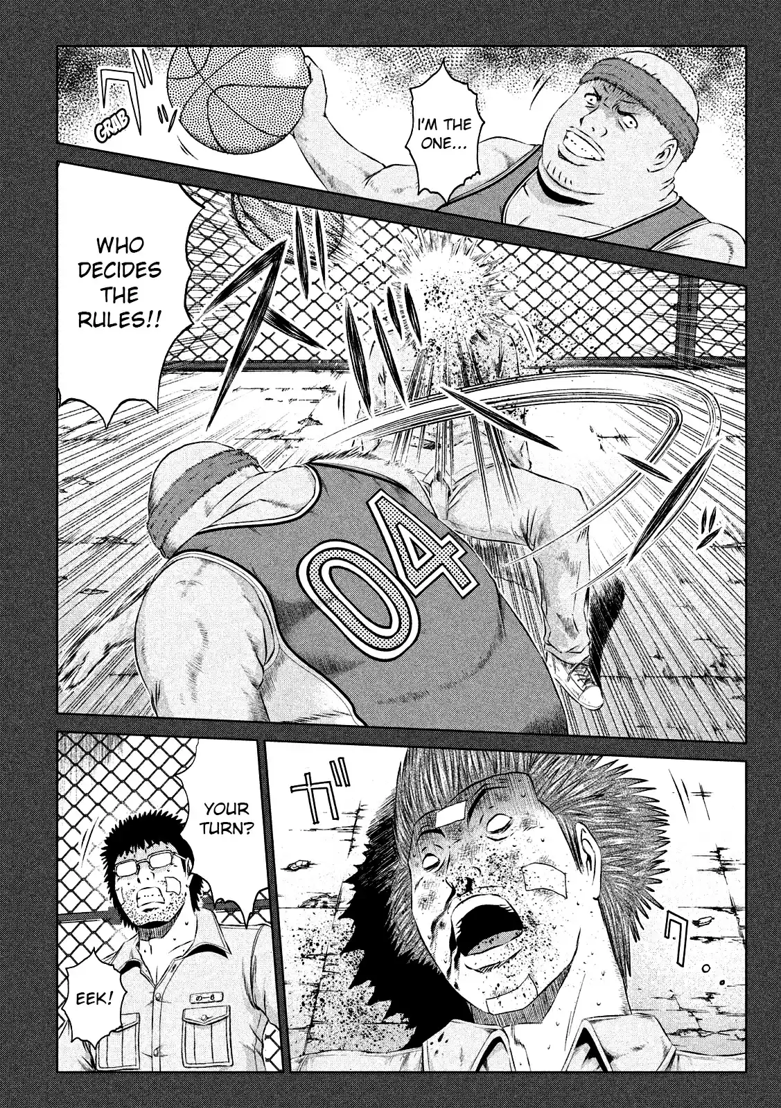 GTO Paradise Lost Ch. 113 The decisive battle inside the walls