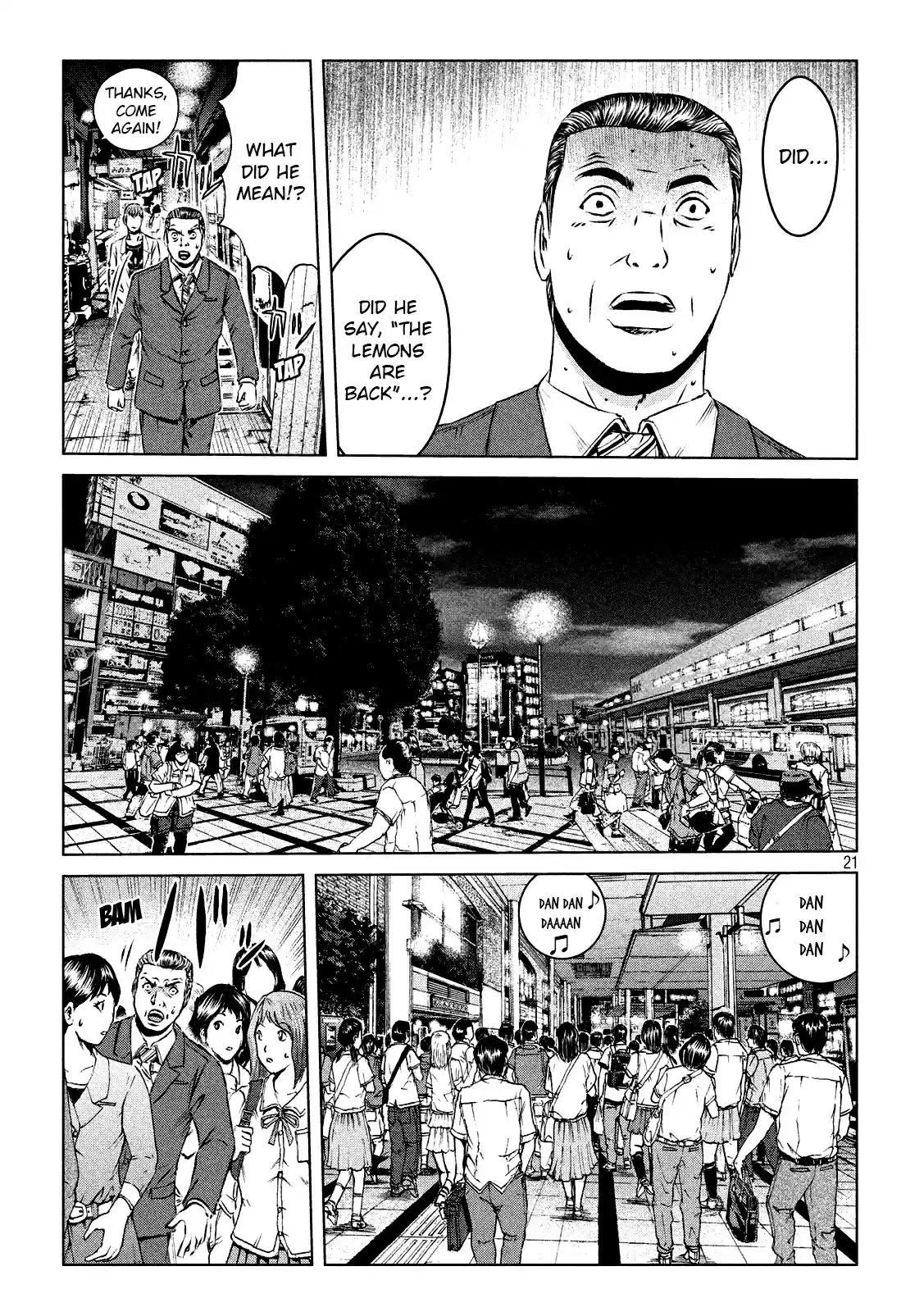 GTO Paradise Lost Ch. 115 The duty of a parent