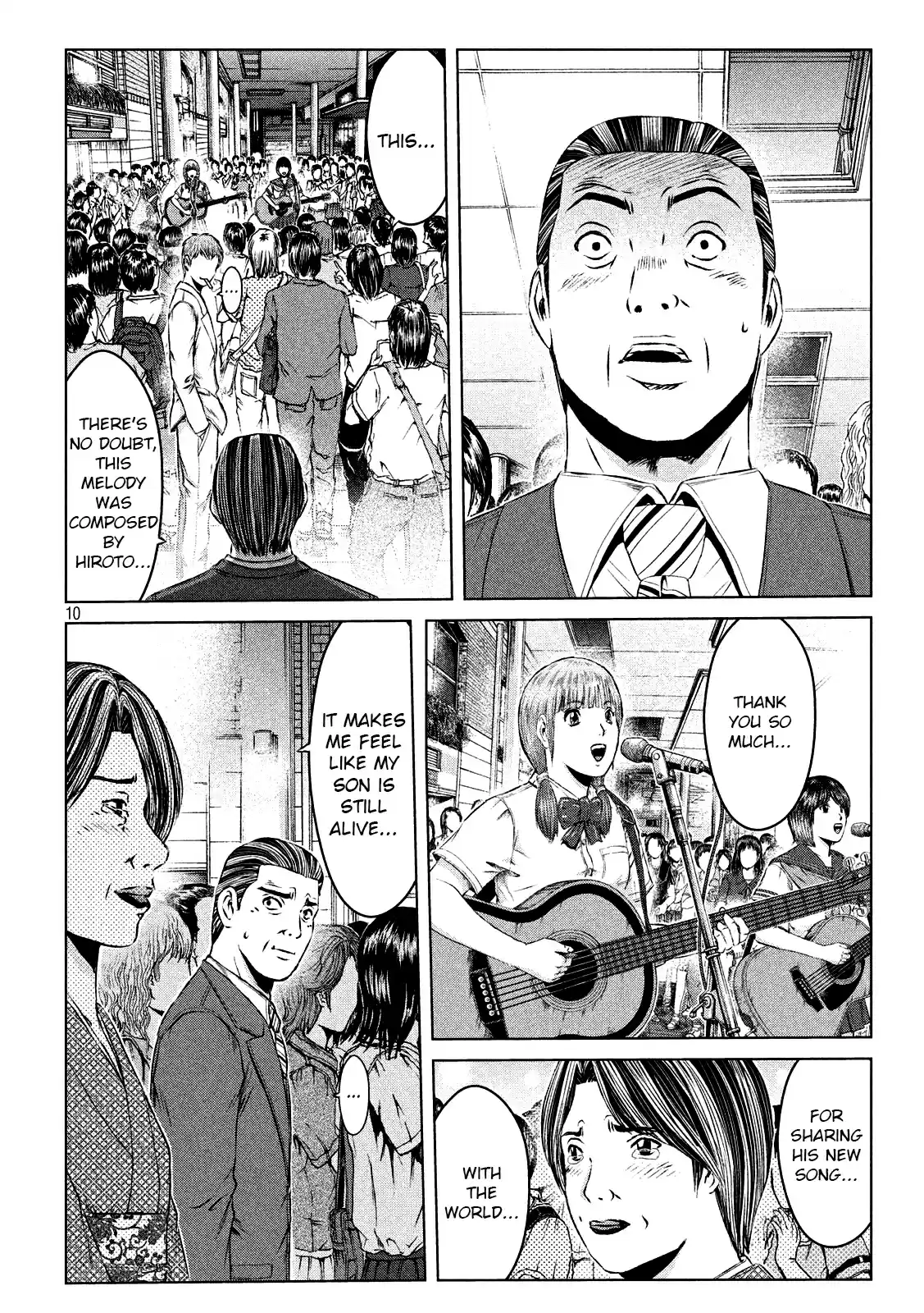 GTO Paradise Lost Ch. 116 Chemical reaction