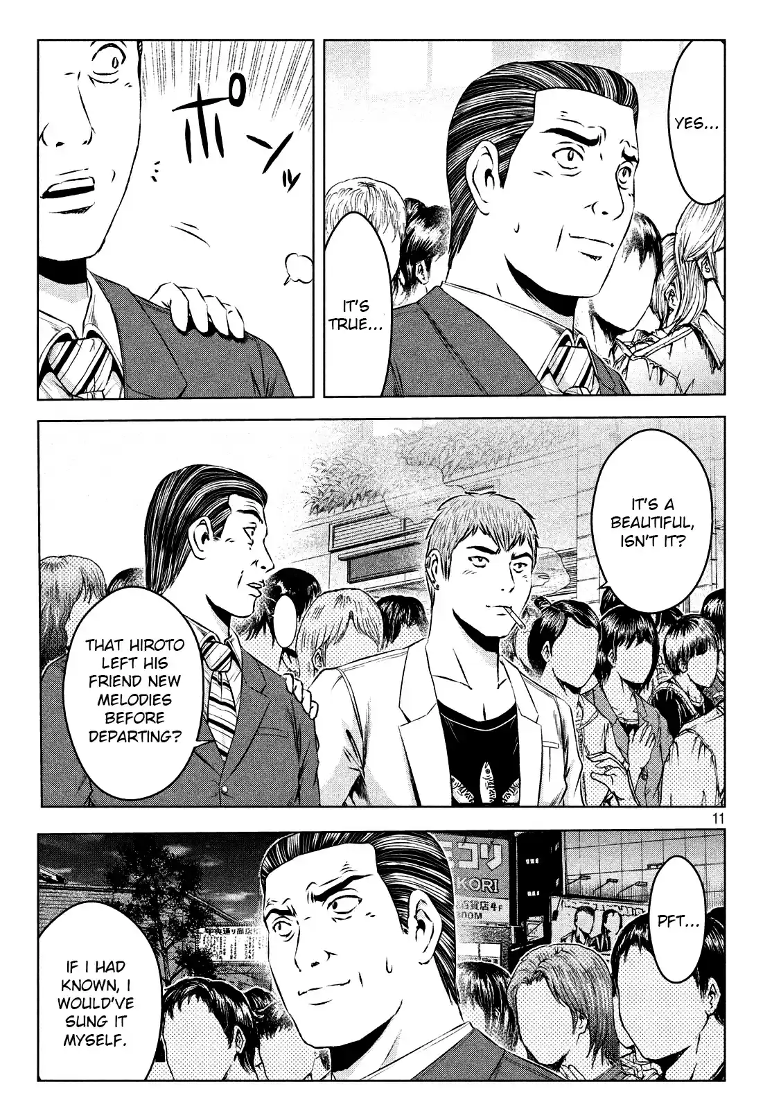 GTO Paradise Lost Ch. 116 Chemical reaction