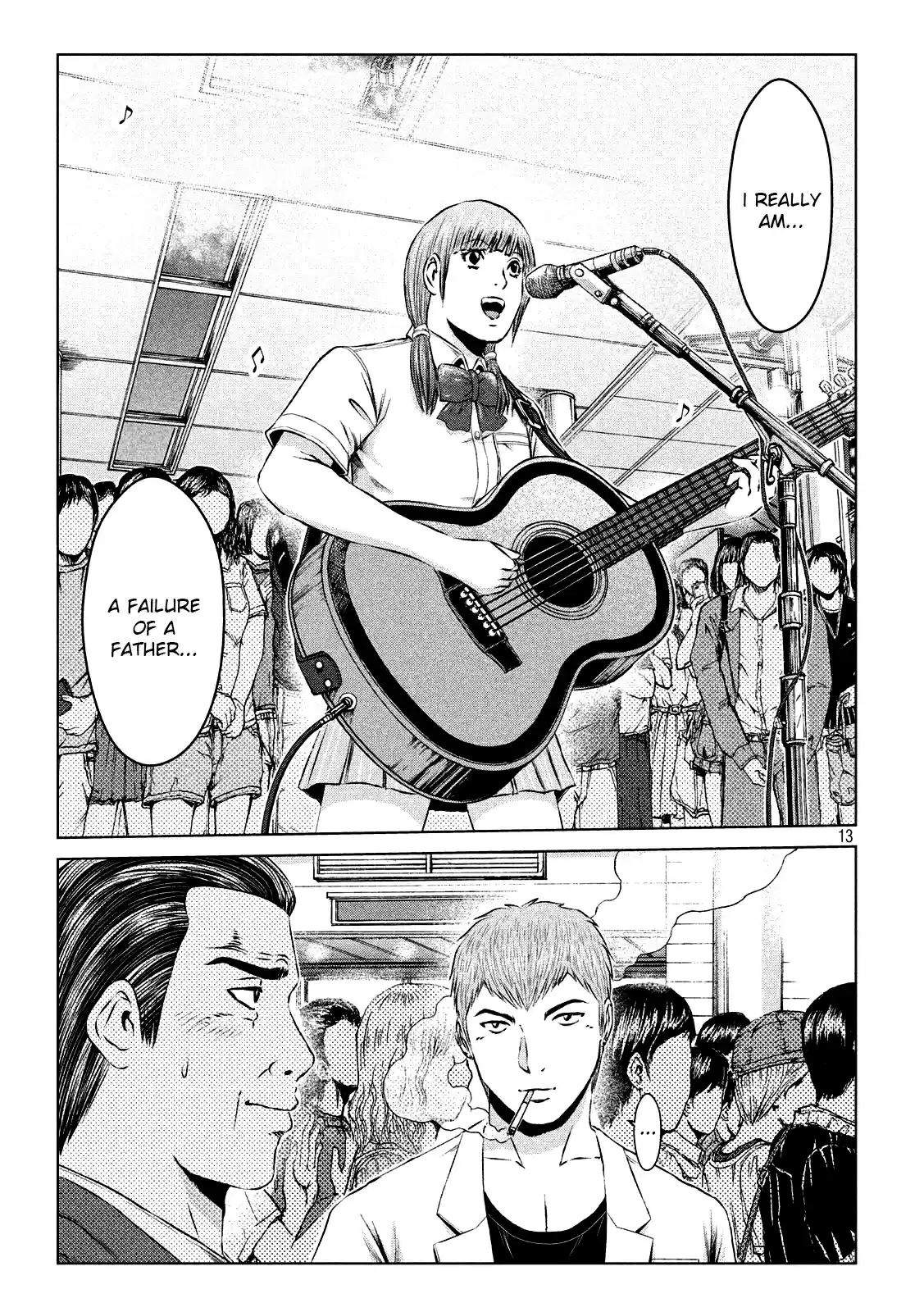 GTO Paradise Lost Ch. 116 Chemical reaction