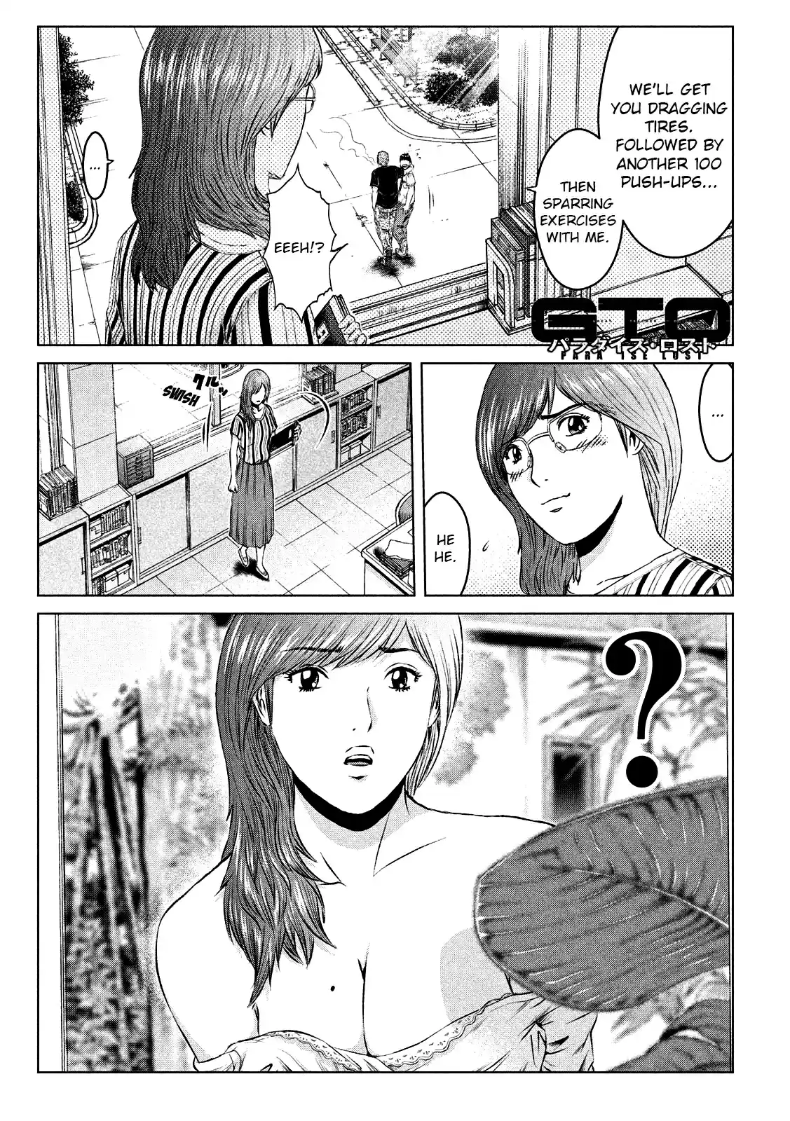 GTO Paradise Lost Ch. 118 "Dark" years