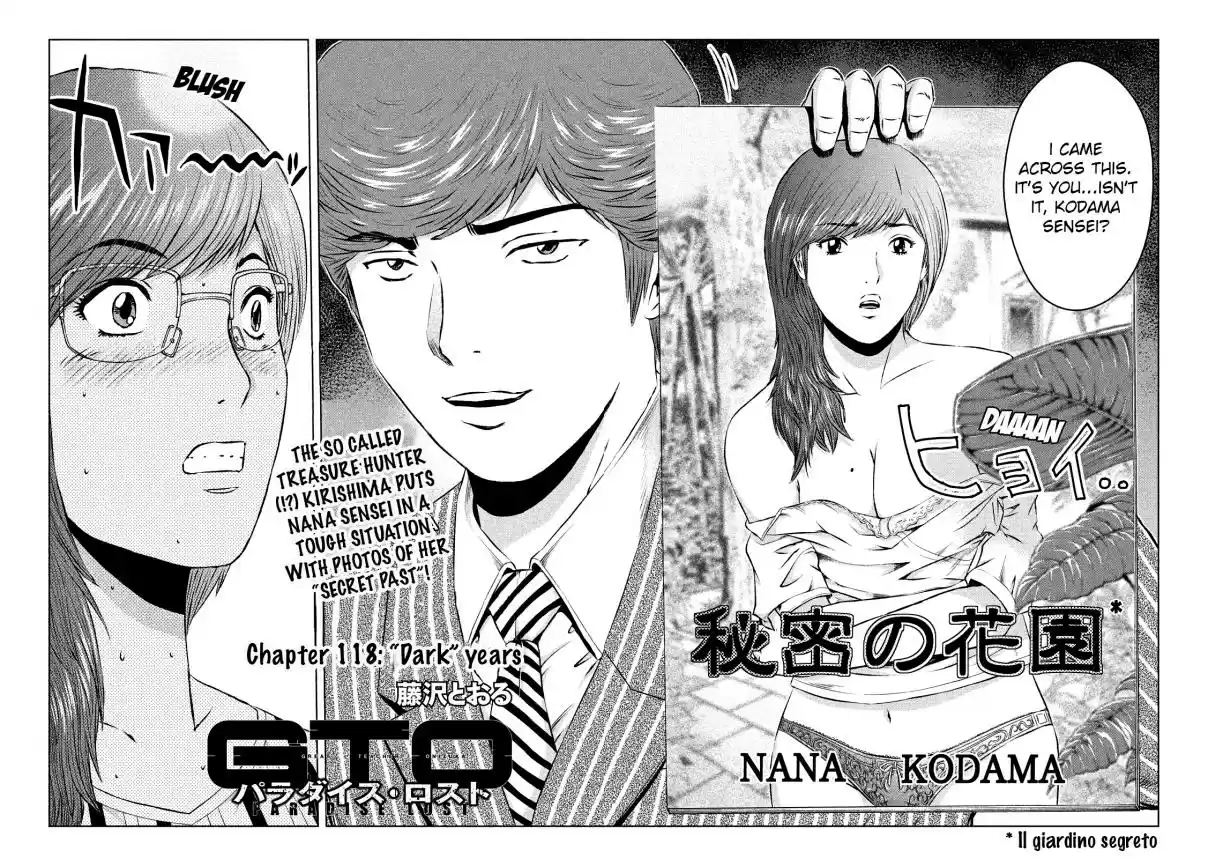 GTO Paradise Lost Ch. 118 "Dark" years