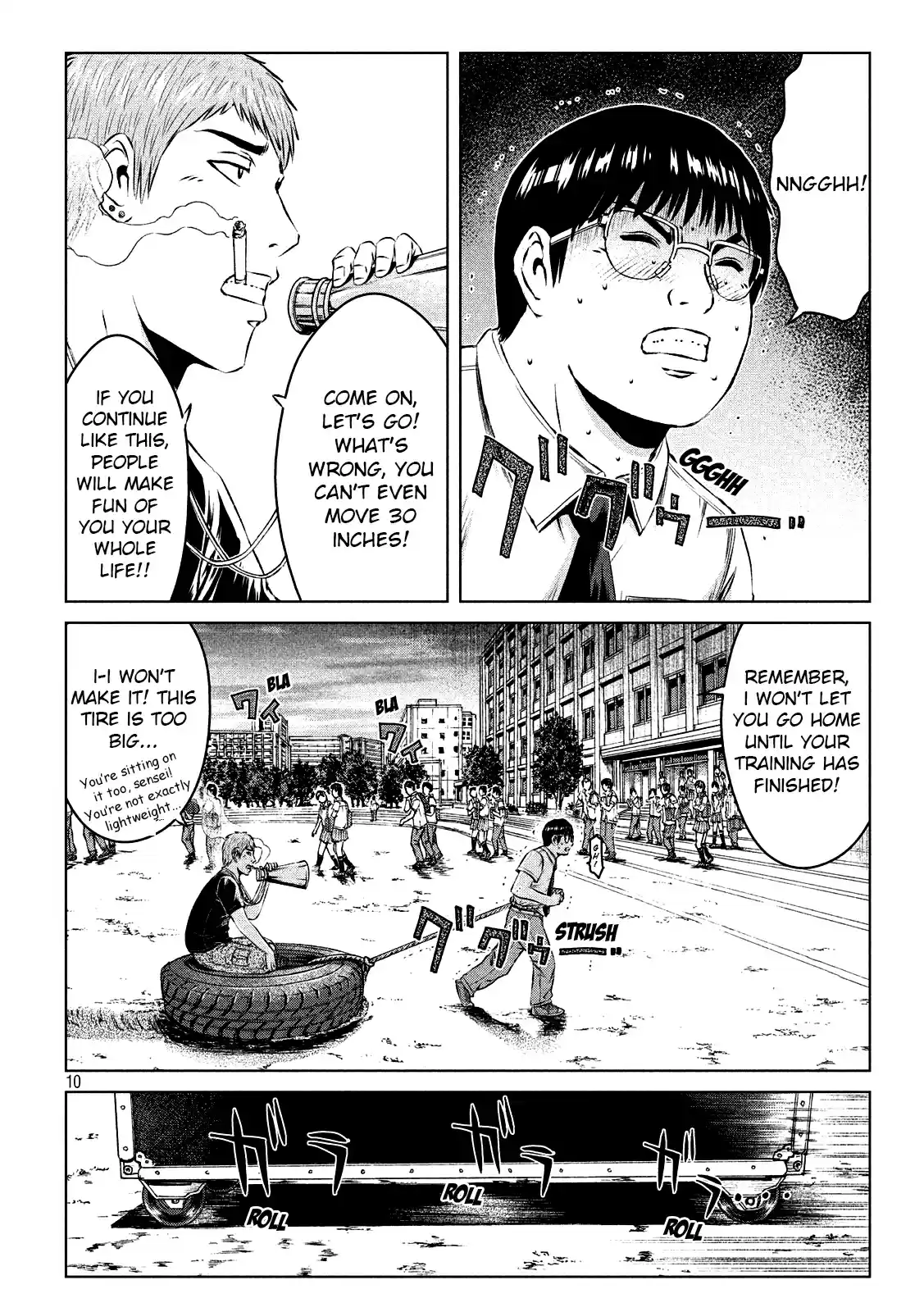 GTO Paradise Lost Ch. 118 "Dark" years