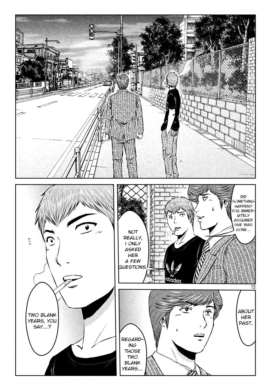 GTO Paradise Lost Ch. 118 "Dark" years