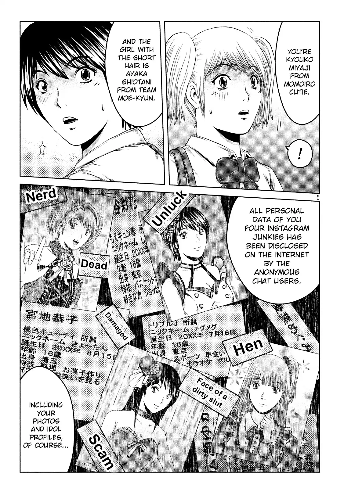 GTO Paradise Lost Ch. 122 The price of the "hull"