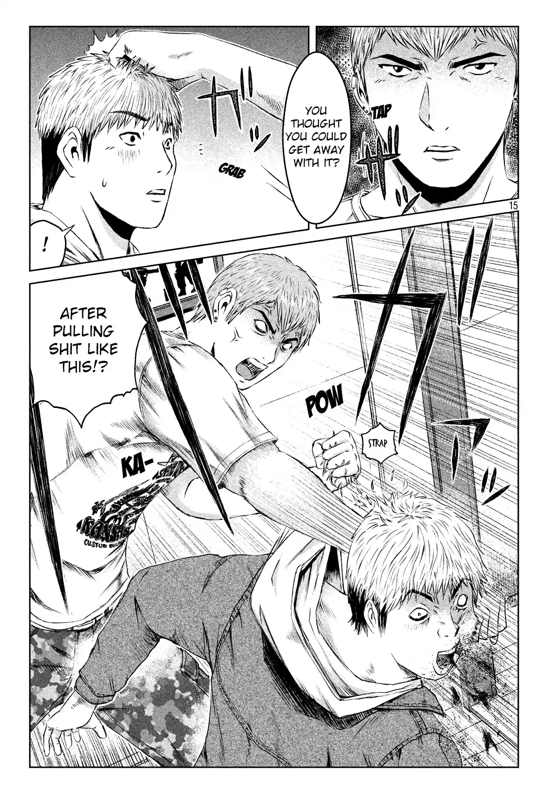 GTO Paradise Lost Ch. 122 The price of the "hull"