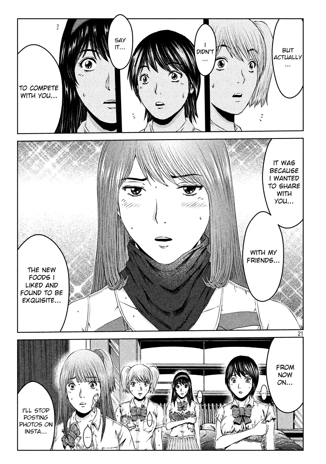 GTO Paradise Lost Ch. 122 The price of the "hull"