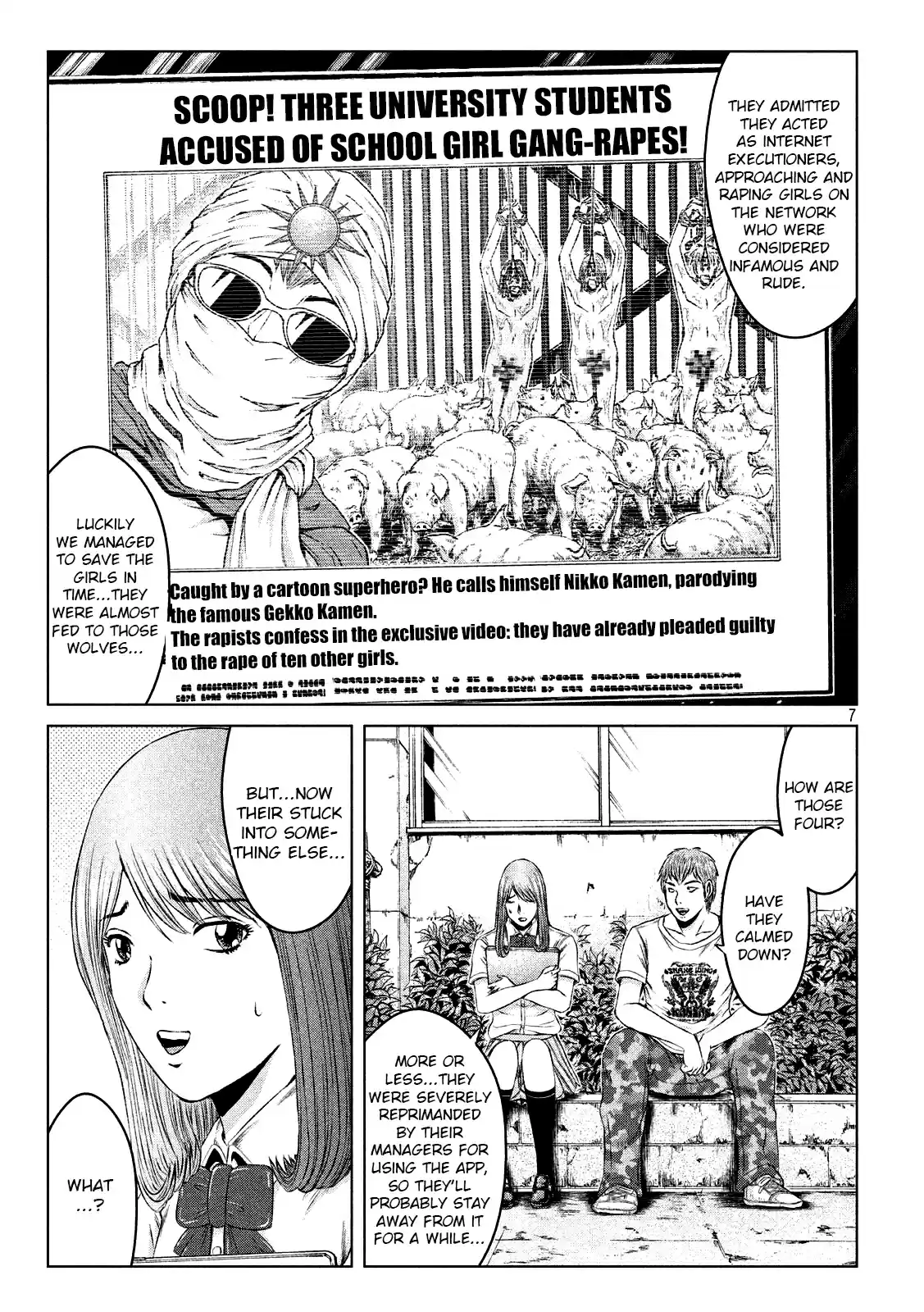 GTO Paradise Lost Ch. 122.5 The great turnaround