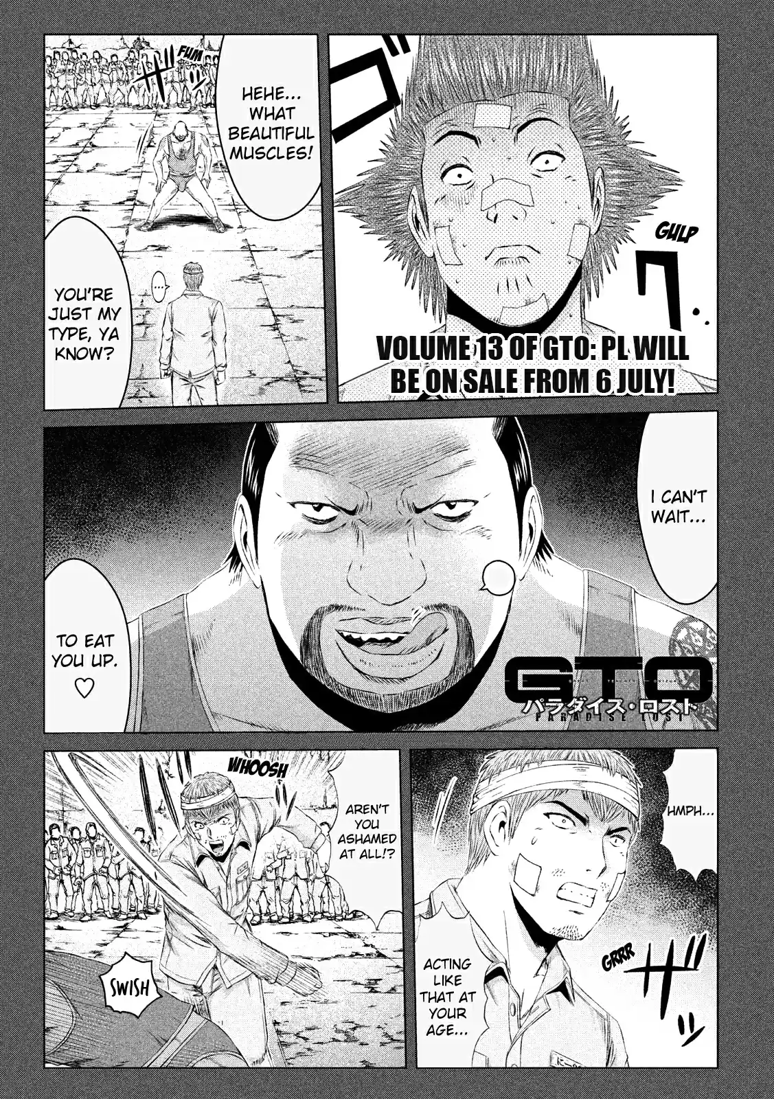 GTO Paradise Lost Ch. 124 Dance of the anaconda
