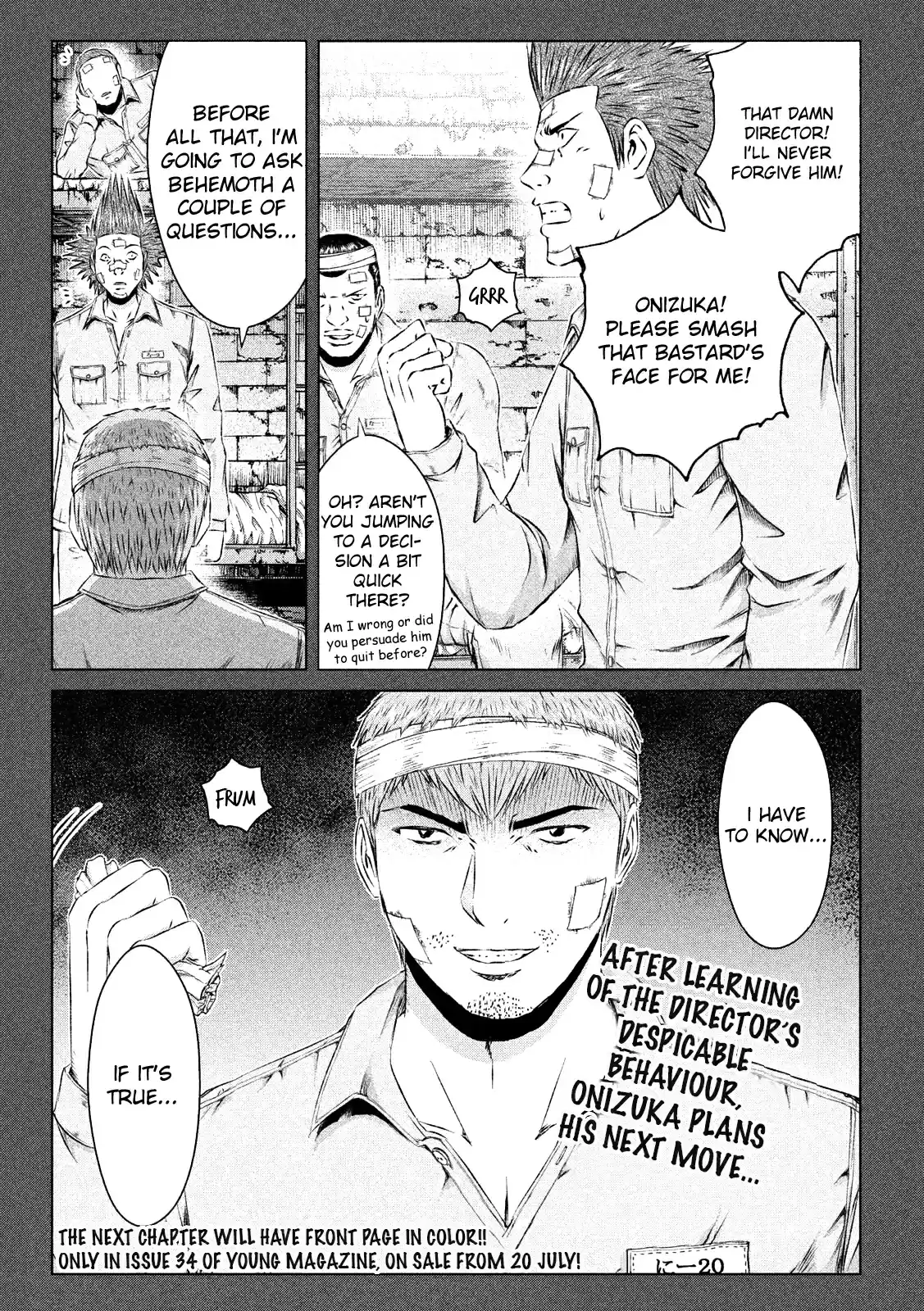 GTO Paradise Lost Ch. 124 Dance of the anaconda