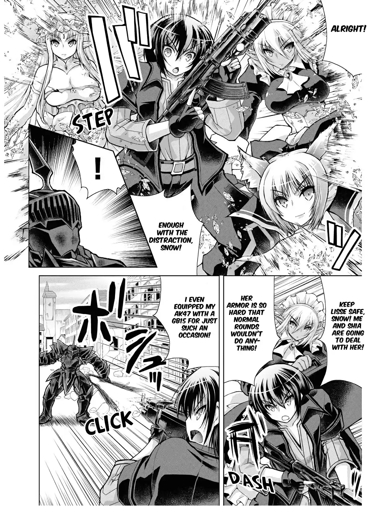 Gun-Ota ga Mahou Sekai ni Tensei shitara, Gendai Heiki de Guntai Harem wo Tsukucchaimashita!? 52