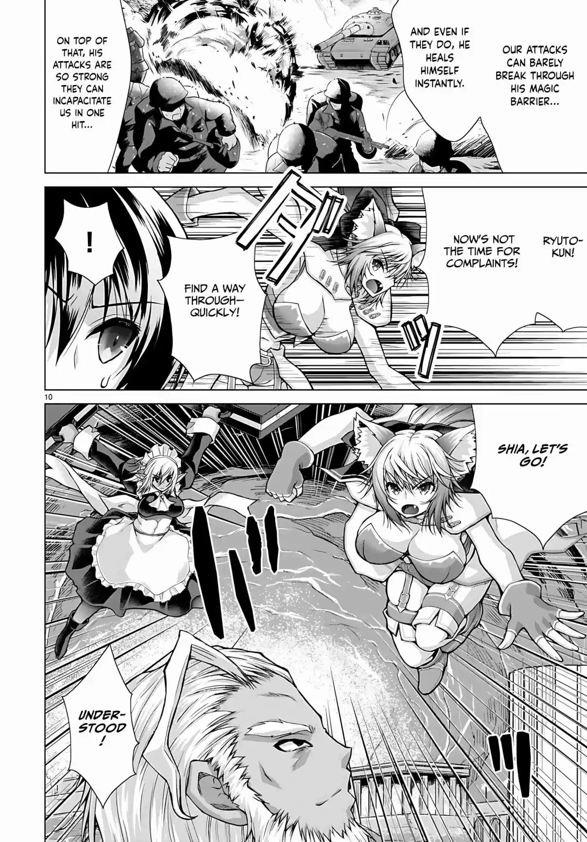 Gun-Ota ga Mahou Sekai ni Tensei shitara, Gendai Heiki de Guntai Harem wo Tsukucchaimashita!? 78